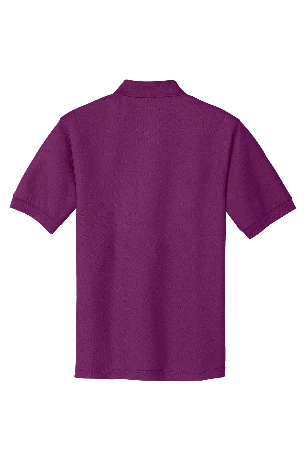 K500_deepberry_flat_back Port Authority Extended Size Silk Touch Polo