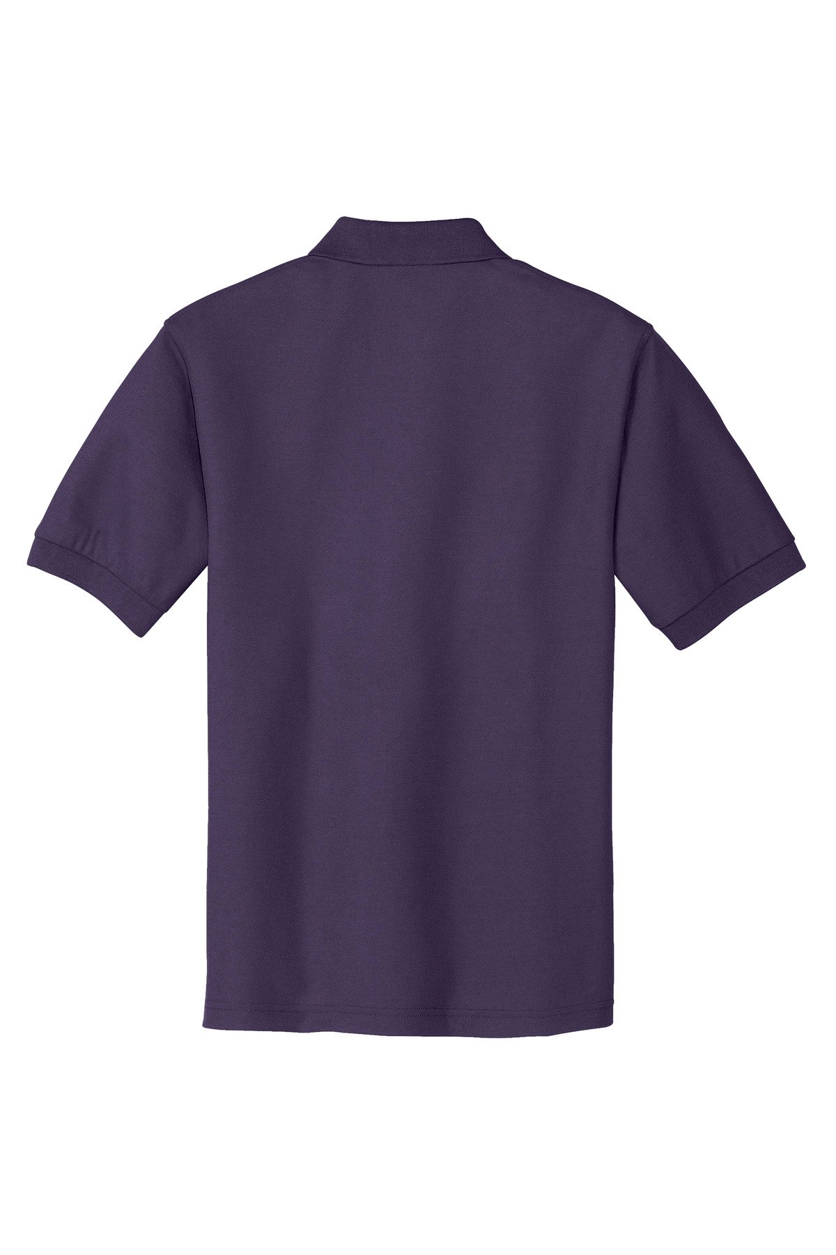 K500_eggplant_flat_back Port Authority Extended Size Silk Touch Polo