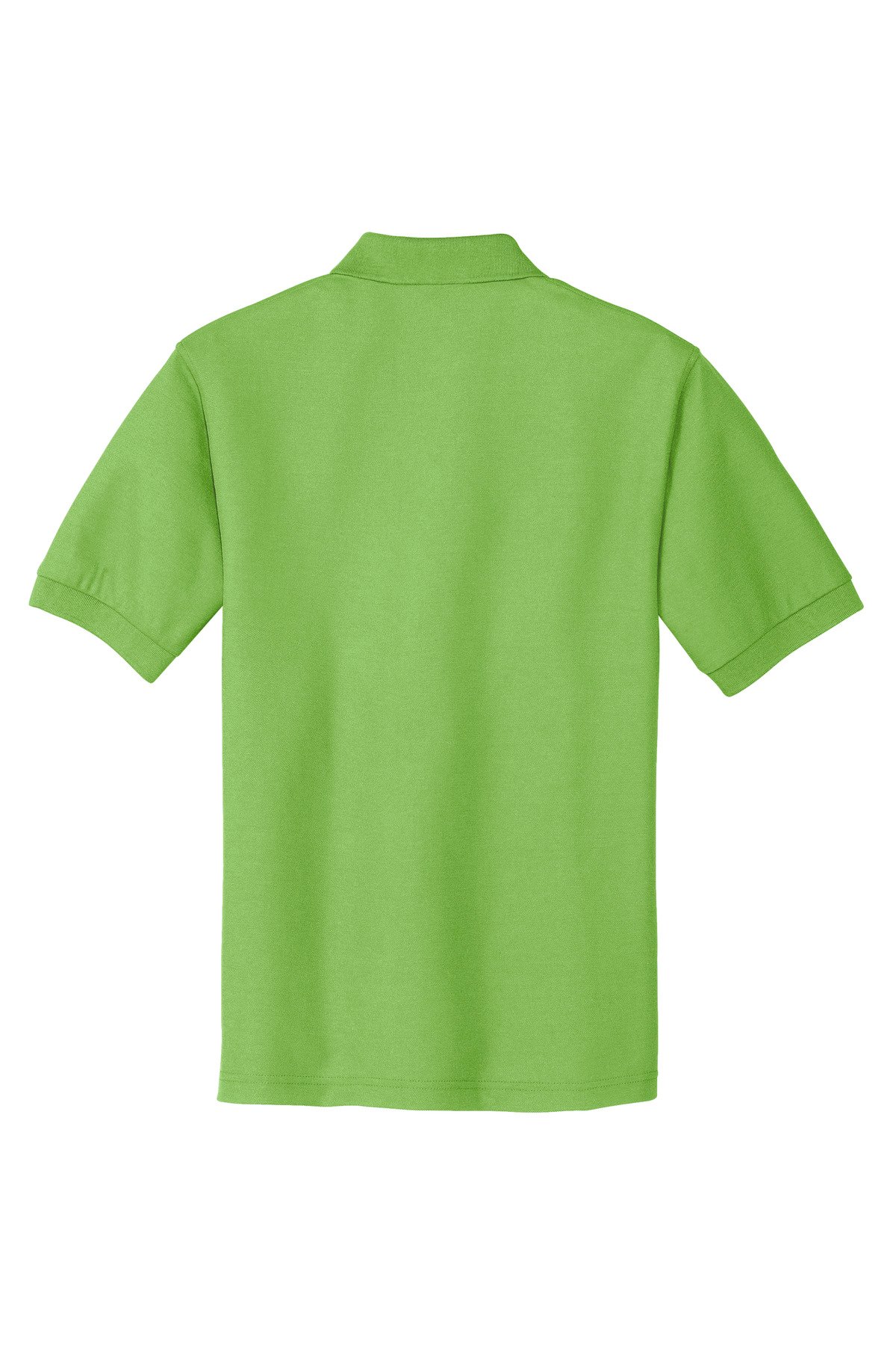 K500_lime_flat_back Port Authority Extended Size Silk Touch Polo