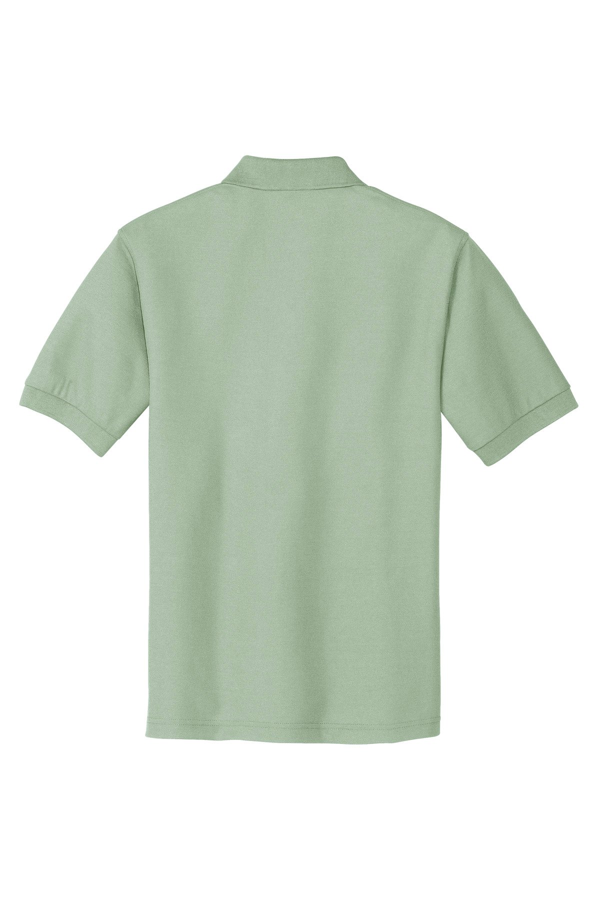 K500_mintgreen_flat_back Port Authority Extended Size Silk Touch Polo