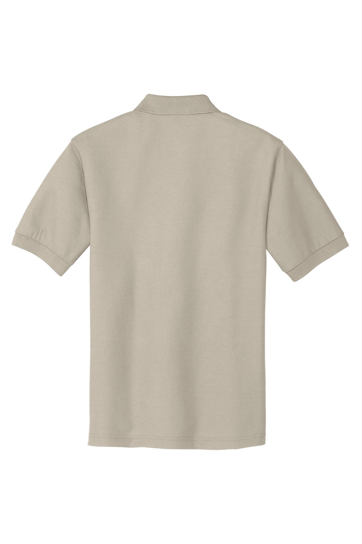 K500_stone_flat_back Port Authority Extended Size Silk Touch Polo