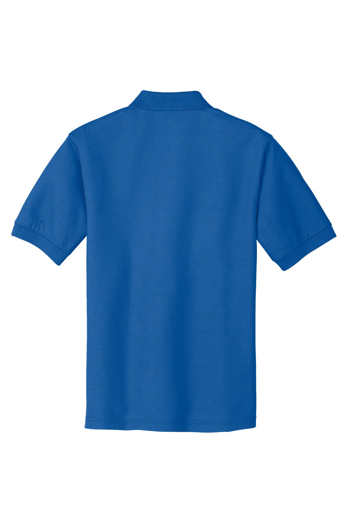 K500_strongblue_flat_back Port Authority Extended Size Silk Touch Polo