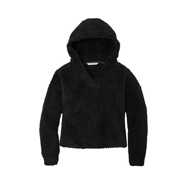 Port Authority Ladies Cozy Fleece Hoodie.black Port Authority Ladies Cozy Fleece Hoodie