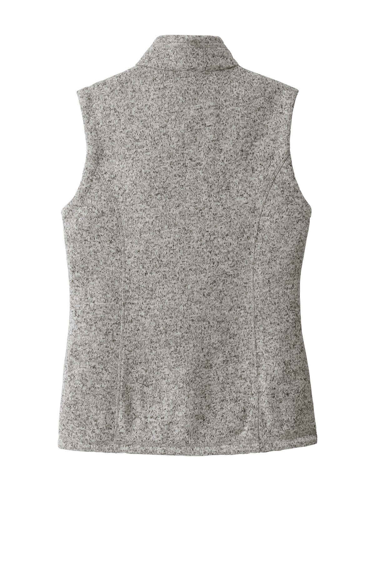 Port Authority Ladies Sweater Fleece Vest L236grey Port Authority Ladies Sweater Fleece Vest L236
