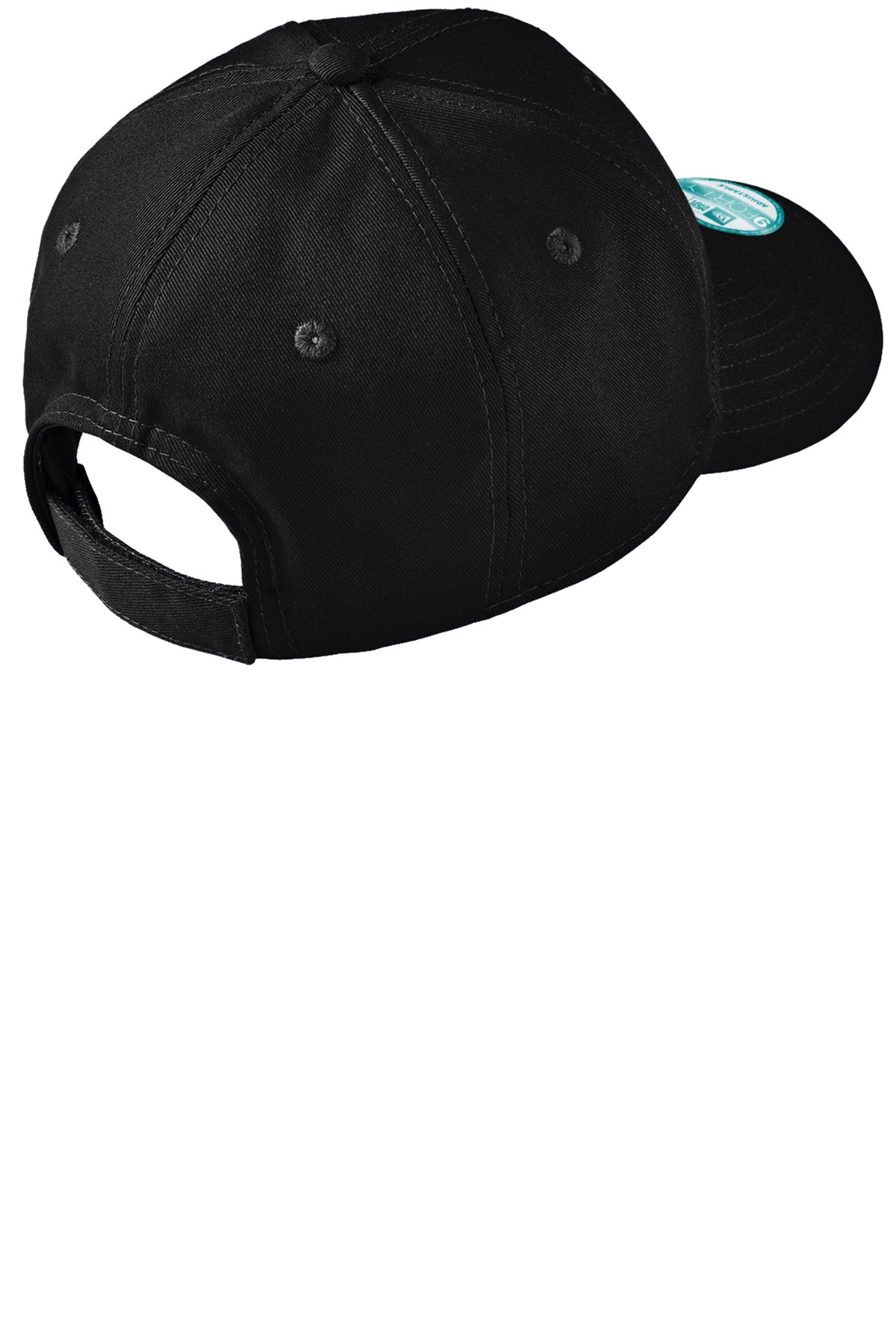 New Era® - Adjustable Structured Cap NE200 Black back