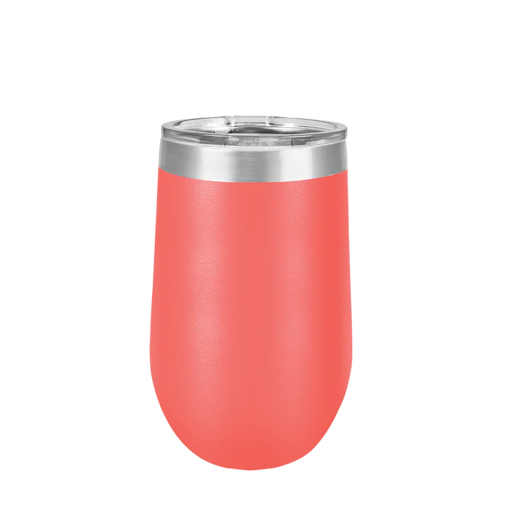Polar Camel Stemless Wine Tumbler Polar Camel Stemless Wine Tumbler Coral